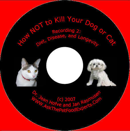 How NOT to Kill Your Dog or Cat CD audio seminar